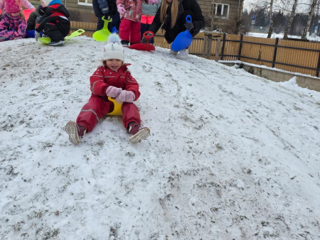 Užíváme si sněhové nadílky